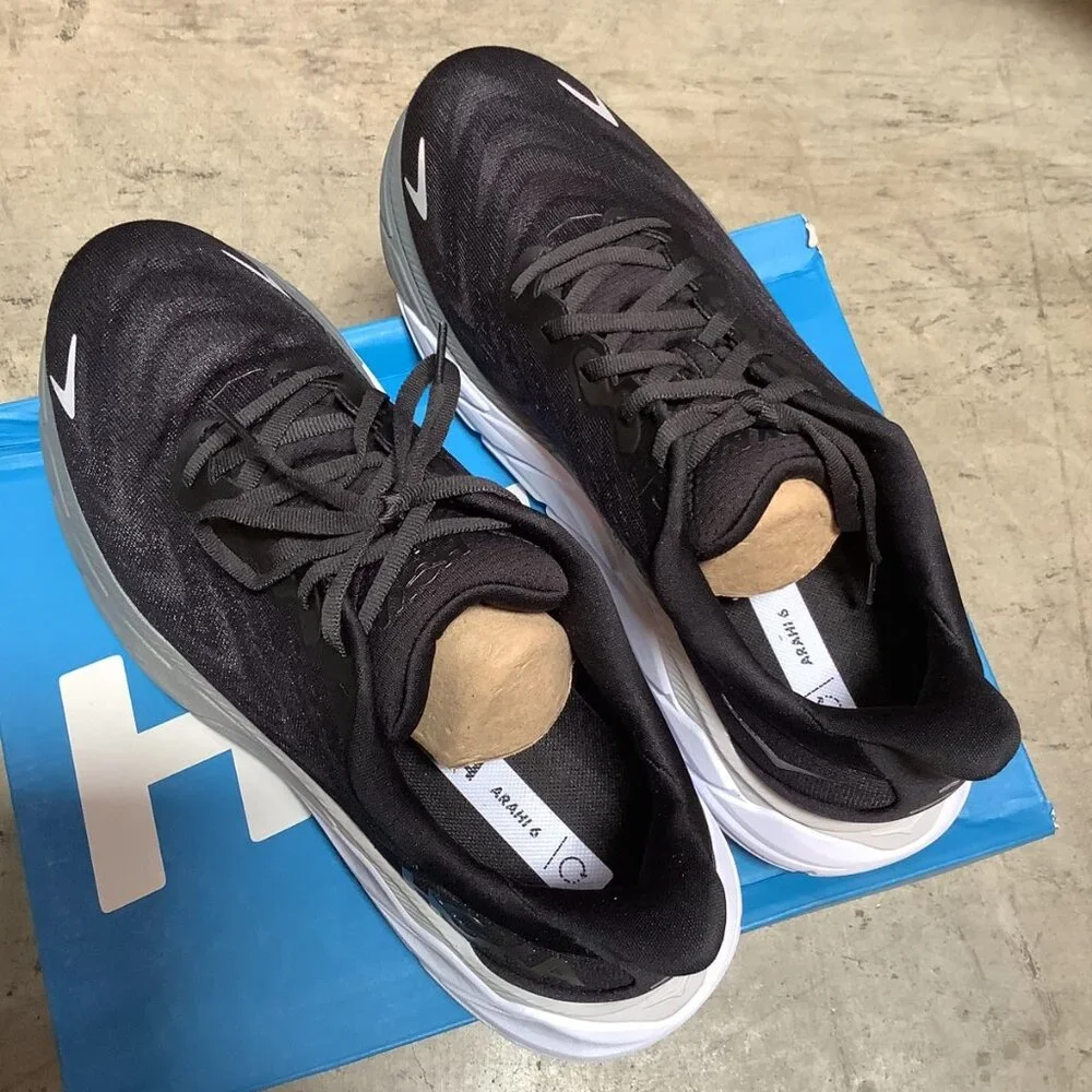 Hoka One One ARAHI 6 WIDE W 1123197-BWHT - Picture 4 of 4